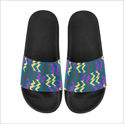 Zig & Zag Women's Slides - women's slides at TFC&H Co.